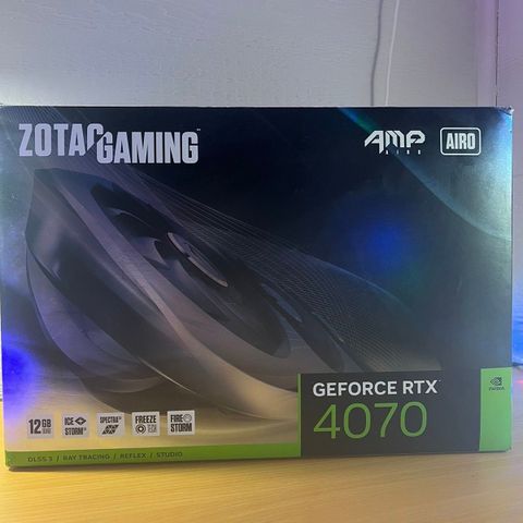 Zotac Gaming RTX 4070 AMP AERO (NY)