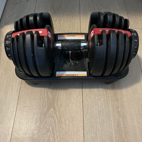 Justerbar manual - Bowflex SelectTech 552i