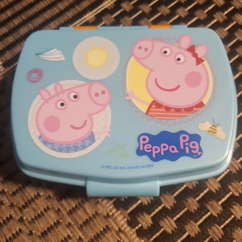 Peppa gris matboks.