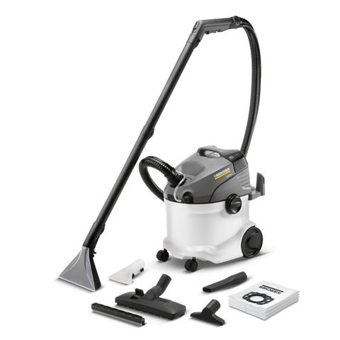 Utleie av Karcher SE 6.100 Teppe- og Møbelrens og SC4 Dampvasker