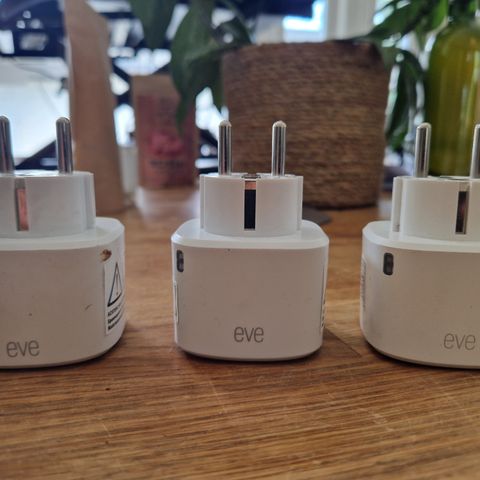 Eve Energy smartplugg - 3 stykk