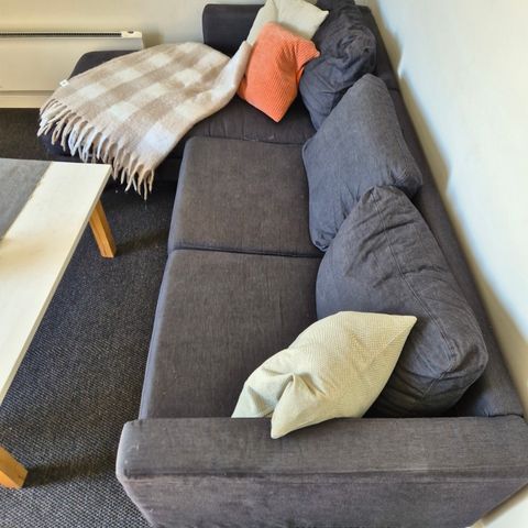 IKEA Karlstad 3-seter sofa m/sjeselong