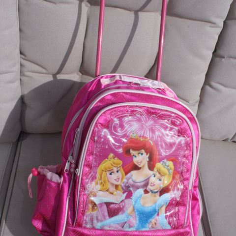 Sekk/reiseveske/trillebag Disney Princess