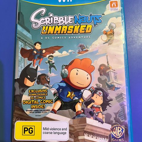 Scribblenauts Unmasked wiiu  pal