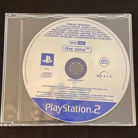 The sims (promo) ps2