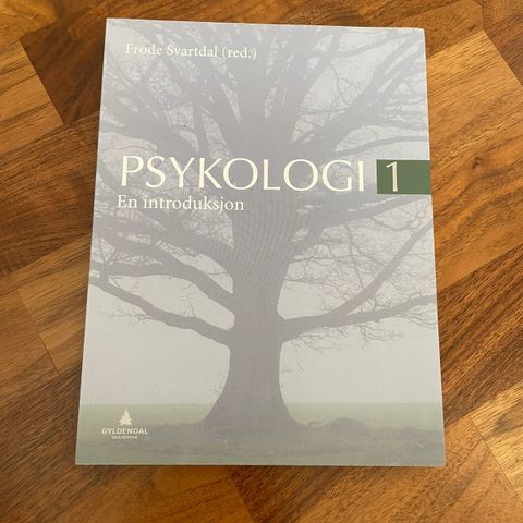 Psykologi 1 en introduksjon