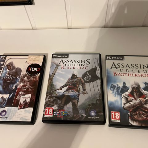 Assassins Creed spill til pc