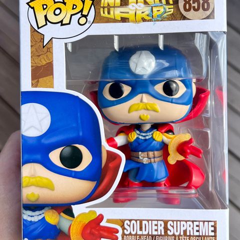 Funko Pop! Soldier Supreme (Cap + Dr. Strange) | Marvel Infinity Warps (858)