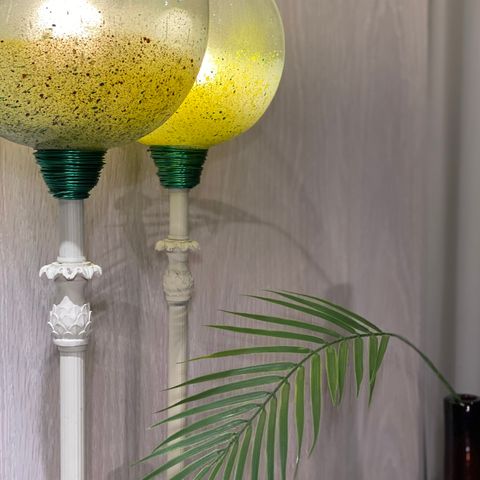 Art Nouveau bordlampe