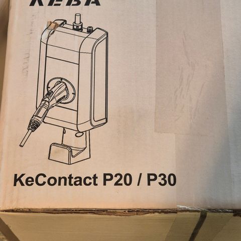 Elbillader Keba KeKontakt P20/P30