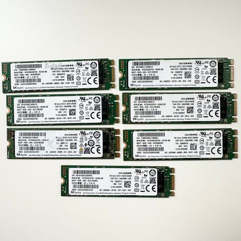 SK Hynix M.2 SATA SSD Modules - 256 GB