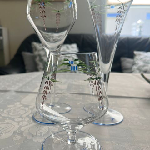 Magnor Taffel - Rødvin, Hvitvin og Cognac glass