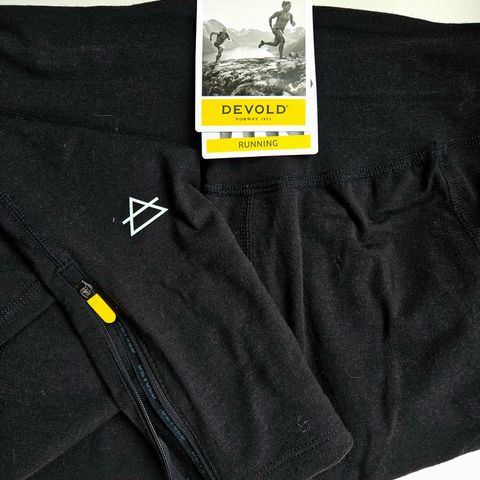 Devold running tights str Small i merino ull