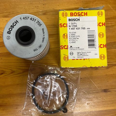 BOSCH 1 457 431 705 Drivstoff filter