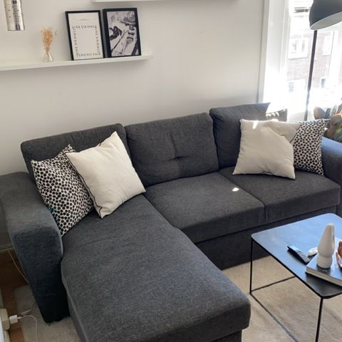 Vejlby sofa / sovesofa fra Jysk. ÅPEN FOR BUD.