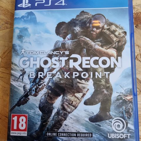 Strøkent PS4 Tom Clancy's Ghost Recon BreakPoint