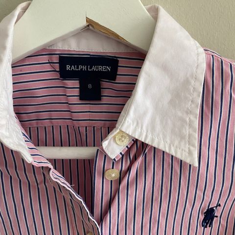 Nydelig RALPH LAUREN bluse/skjorte. Str 8