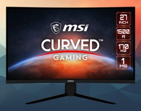 MSI G273CQ 27" buet gamingskjerm