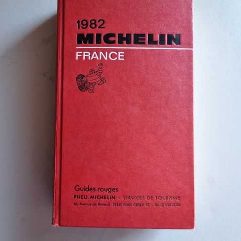 Michelinguide 1982 og miniatlas