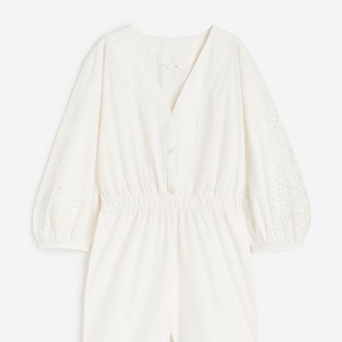 Playsuit med engelsk blonde