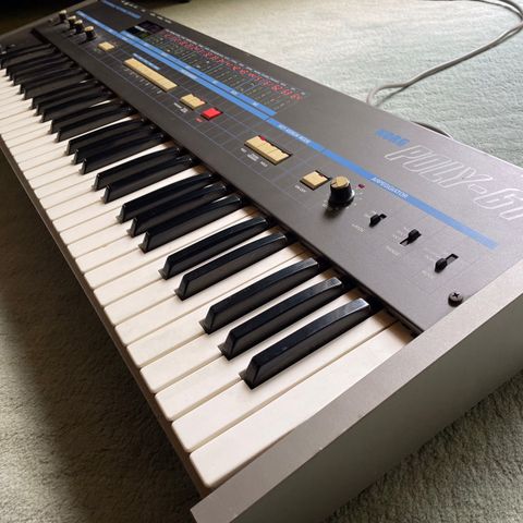 Korg Poly-61 retro synthesizer