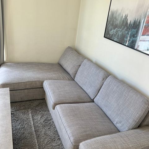 IKEA KIVIK 3-seters sofa med sjeselong