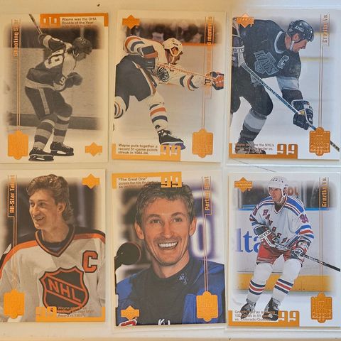 Wayne Gretzky living legends set