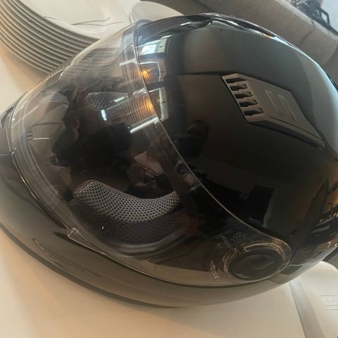 Integralhjelm/fullface helmet/motorsykkelhjelm