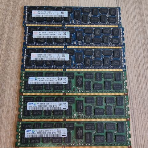 ECC DDR3 8GB x 6