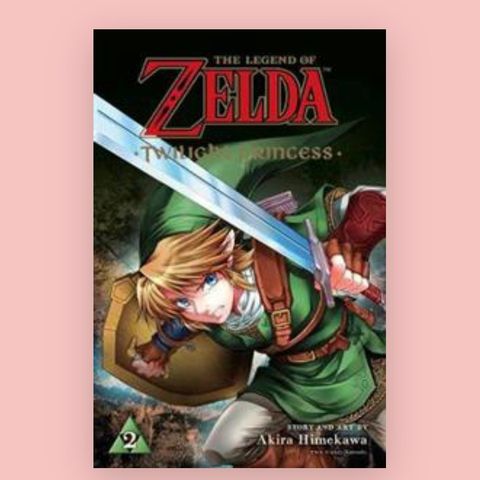 Zelda twilight princess Manga bok