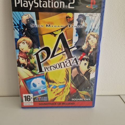 Persona 4 PAL (Forseglet)