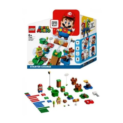 Super Mario LEGO startpakke + to skins