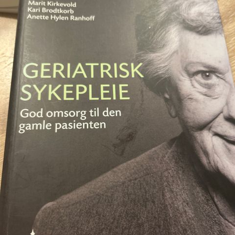 Geriatrisk sykepleie