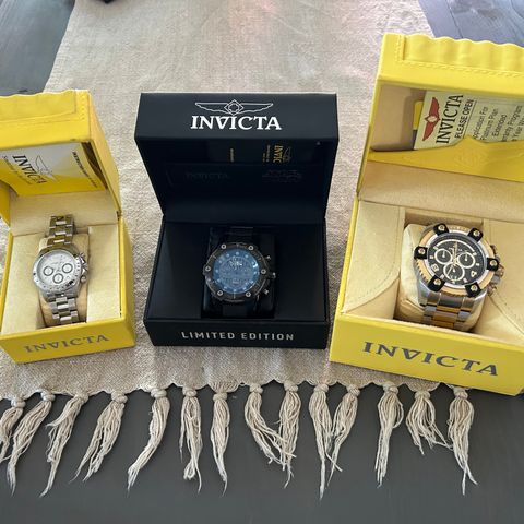 Invicta klokker