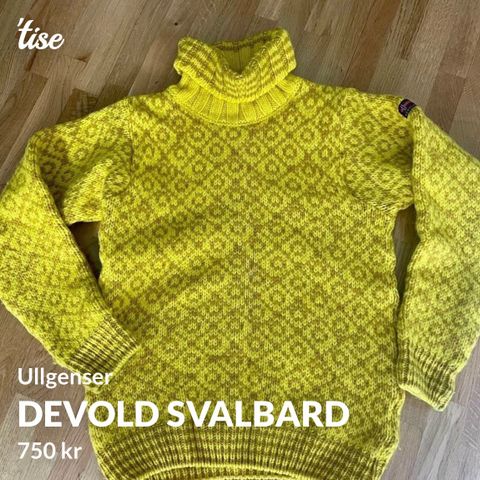 Devold Svalbard ullgenser