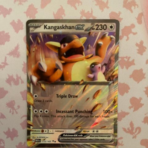 Kangaskhan ex nr 115/165