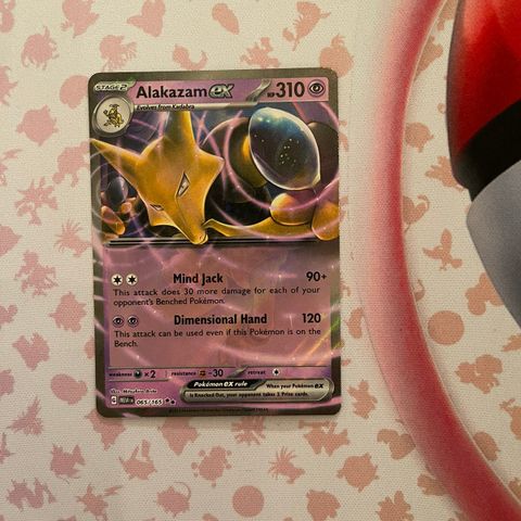 Alakazam ex nr 065/165