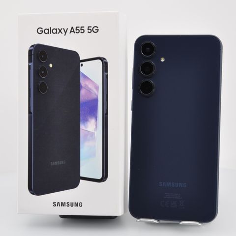 Samsung Galaxy A55 5G 256GB|8GB  Awesome Navy  strøken + kvitterin