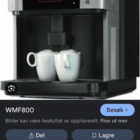 Kaffemaskin WMF 800