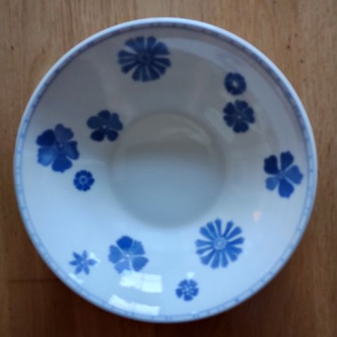 Villeroy & Boch - serveringsbolle med blå blomster