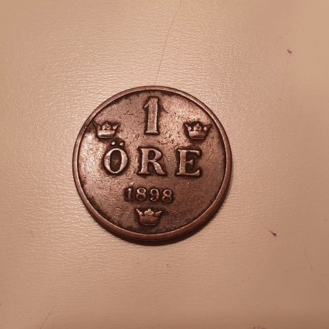 Sverige 1 öre 1898.