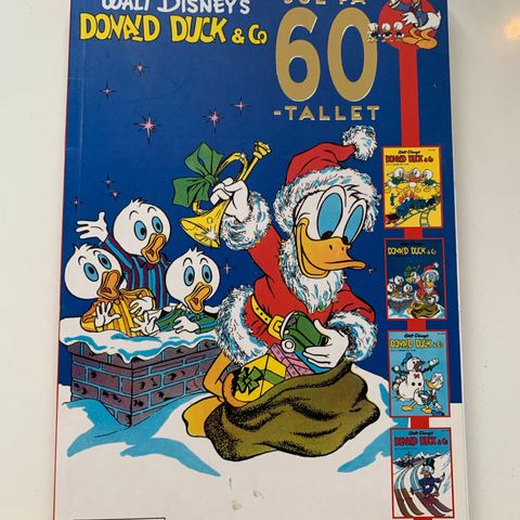 Donald Duck bok med fire hefter inni