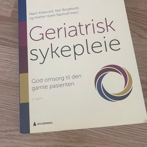 Geriatrisk sykepleie