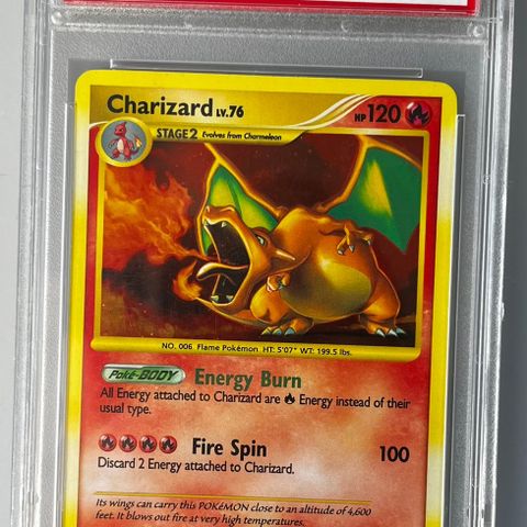 Pokemon charizard holo stormfront PSA 6