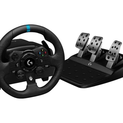 Logitech G923 Racing wheel and pedals