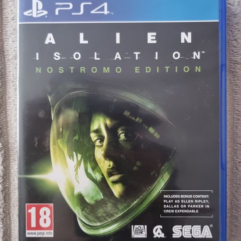 Alien Isolation Nostromo Edition PS4/PS5