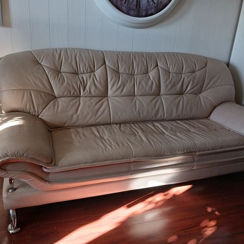 Skinn sofa