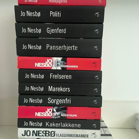 14 pocketbøker av Jo Nesbø