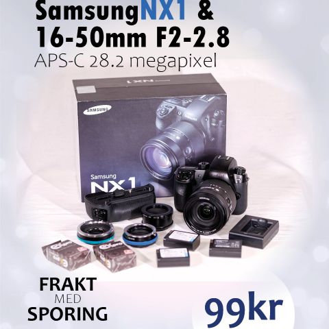 Samsung NX1 28MP + NX 16-50mm F2-2.8 S (EV-NX1ZZZBQUS)