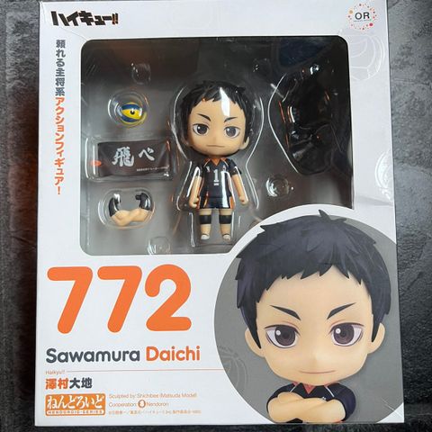 Sawamura Daichi Haikyu!! Nendoroid figur selges